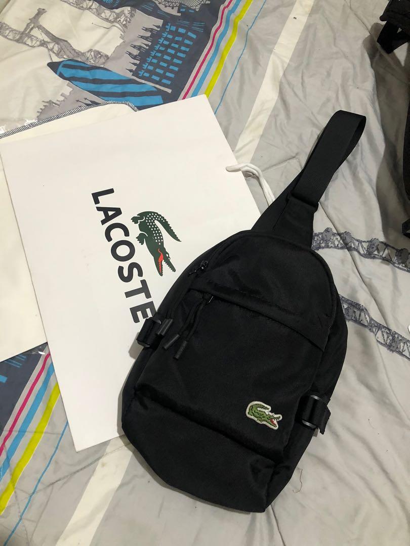 Lacoste Chest Bag, Men's Fashion, Bags 