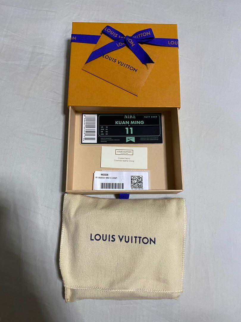 🔴 Louis Vuitton Marco Wallet - Damier Graphite