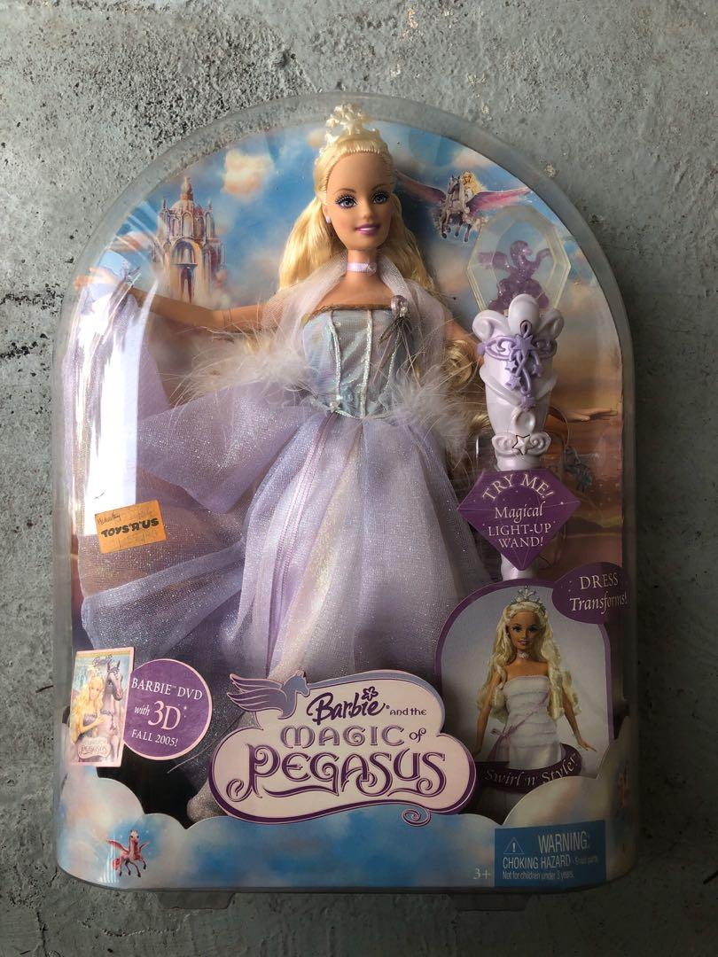 Barbie Doll Princess Rayla and The Magic of Pegasus 2005 Mattel G8399 for sale online 