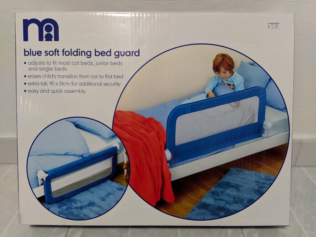 Mothercare Folding Bed Guard, Babies Kids, Baby Nursery Kids Furniture, Bed Guards On Carousell