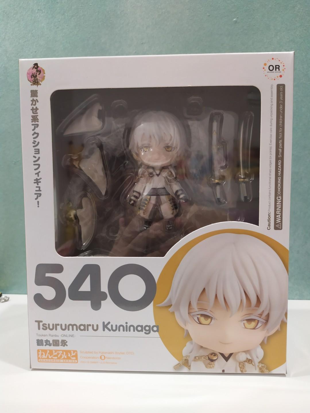 Collectibles Animation Art Characters Japanese Anime Tsurumaru Kuninaga Nendoroid 540 Touken Ranbu Online Figure Good Smile Company Zsco Iq He also comes with other optional parts including folded arms, and an alternate head part with his hood. collectibles animation art characters