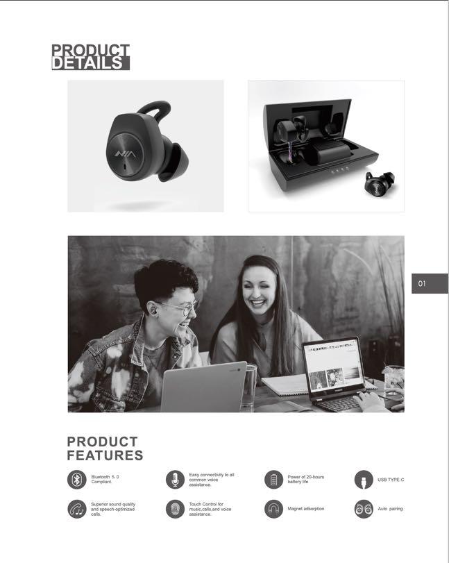 Nia nb710 deals wireless headphones