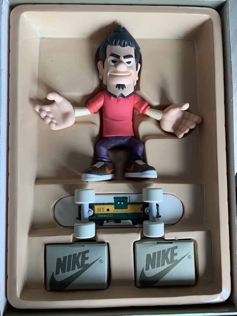 Nike SB- Gino Iannucci 8 inch figurine- (Medicom toys)/SUPER Rare. Not sold  in stores.