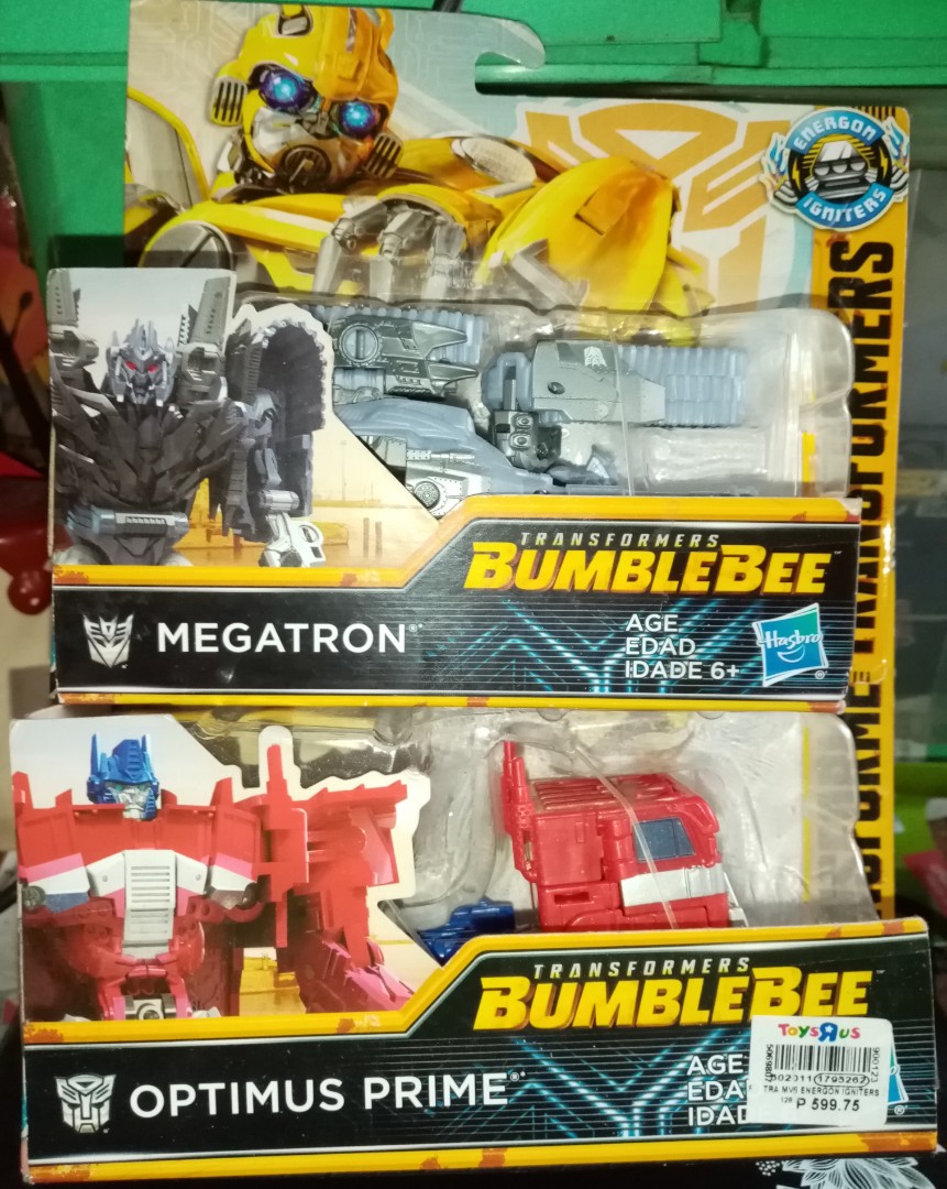 optimus prime and bumblebee toys