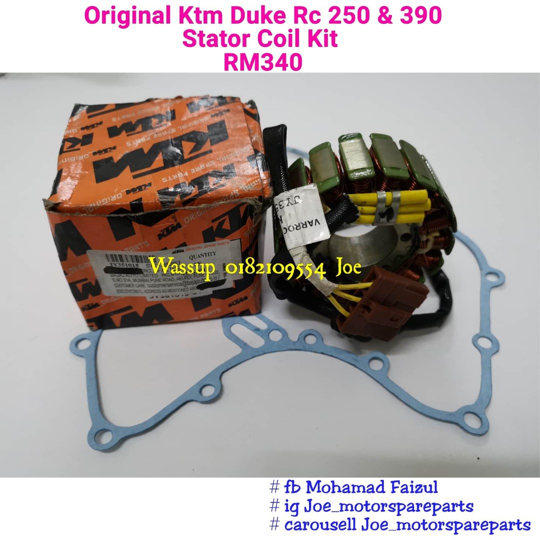 Ktm duke 390 shop stator coil price