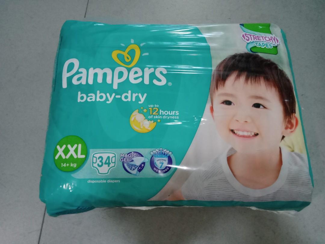 pampers diapers xxl size