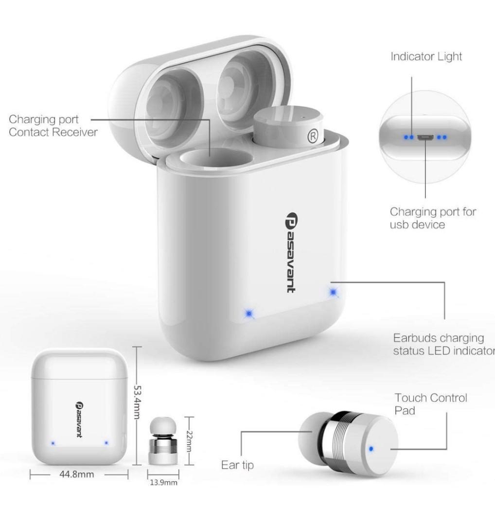 Pasavant earbuds clearance