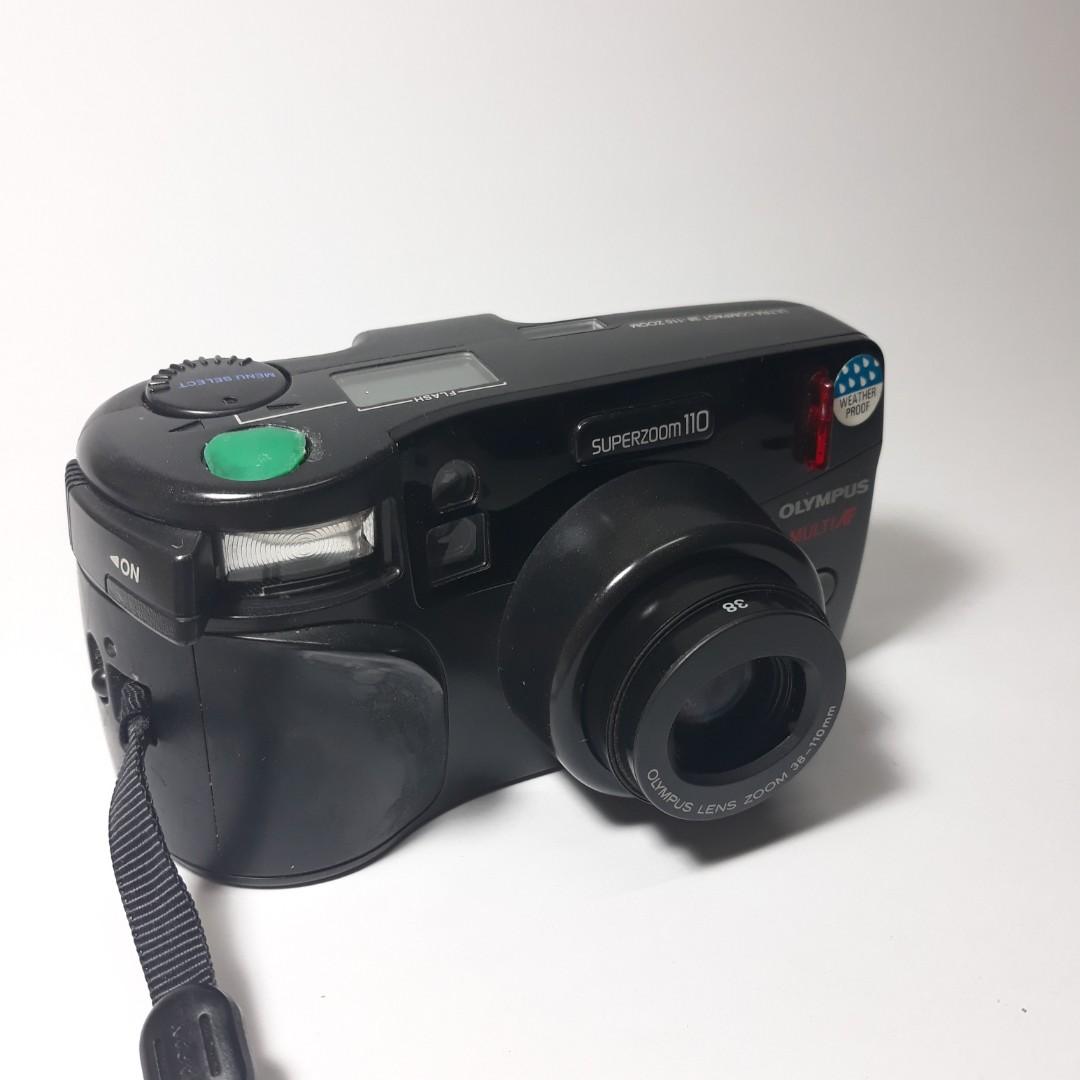 Point and Shoot Film Olympus Superzoom 110, Photography, Cameras on