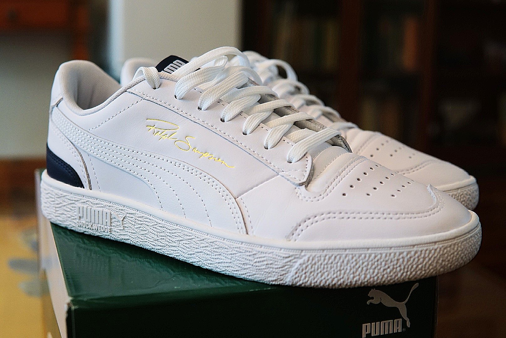 Puma Ralph Sampson White blue