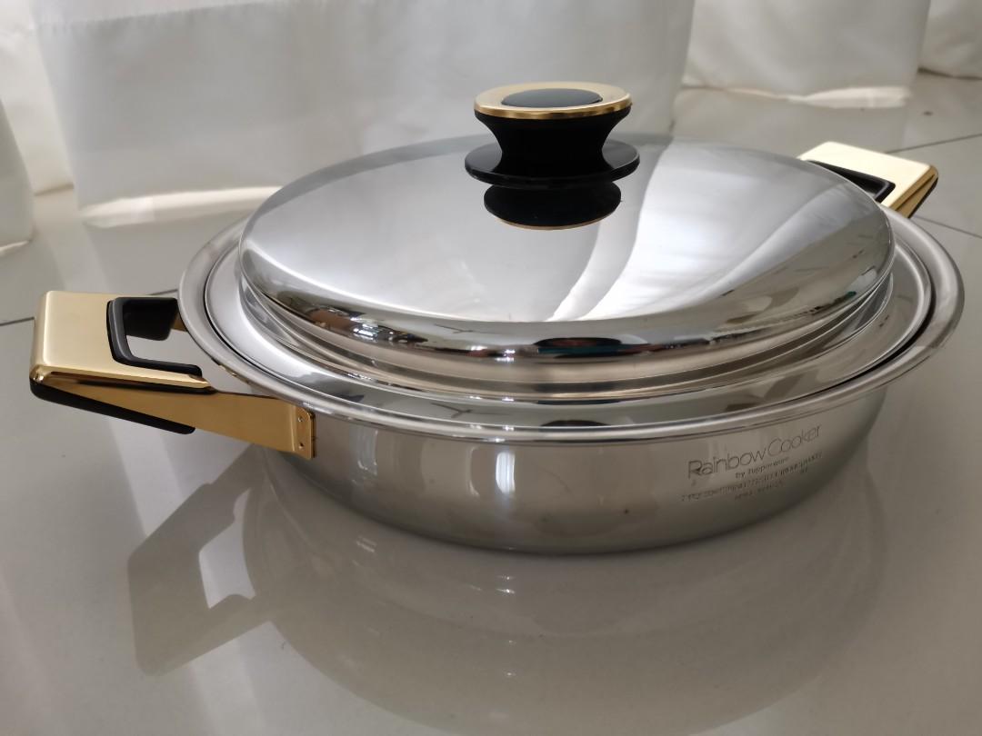Rainbow Cooker by Tupperware 7 ply 304 Stainless Steel Pot