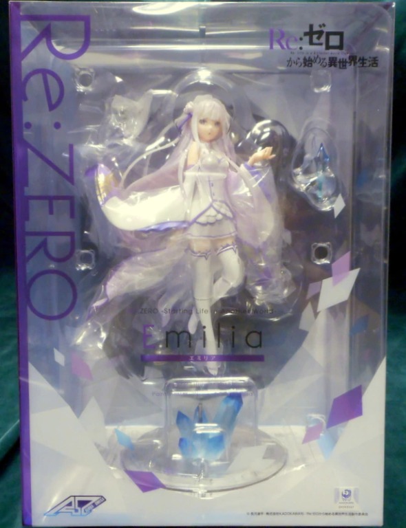 ReZero kara Hajimeru Isekai Seikatsu Emilia Puck 1/8 figure