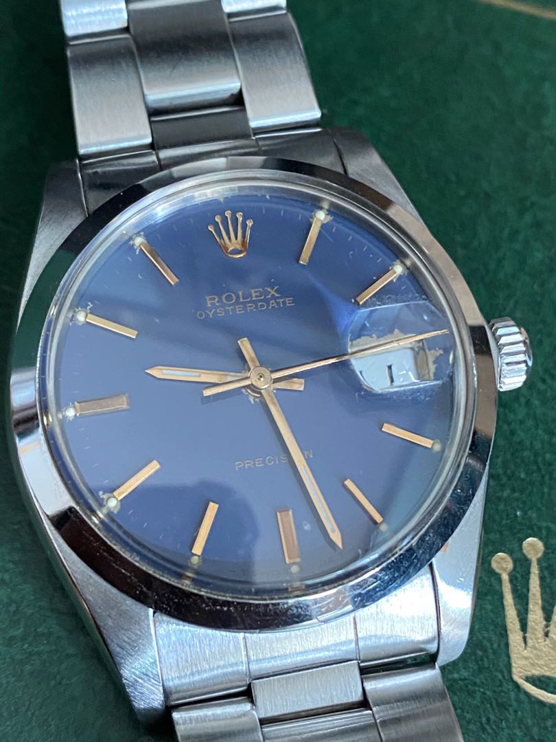 Rolex 6694 blue dial FULL SET