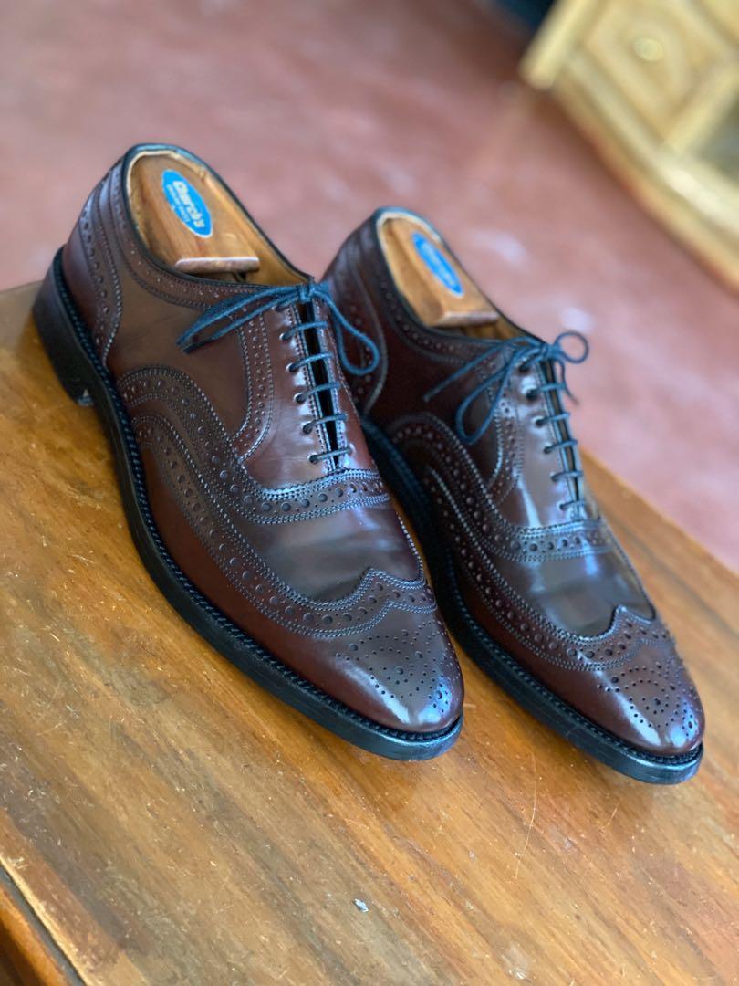 allen edmonds cordovan wallet