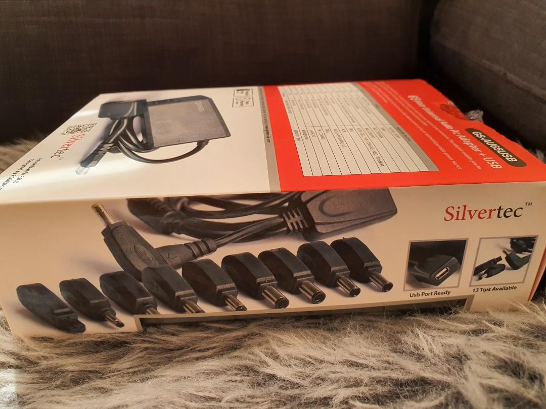 Silvertec 65 Watt Universal Auto Ac Adapter + USB, Computers & Tech