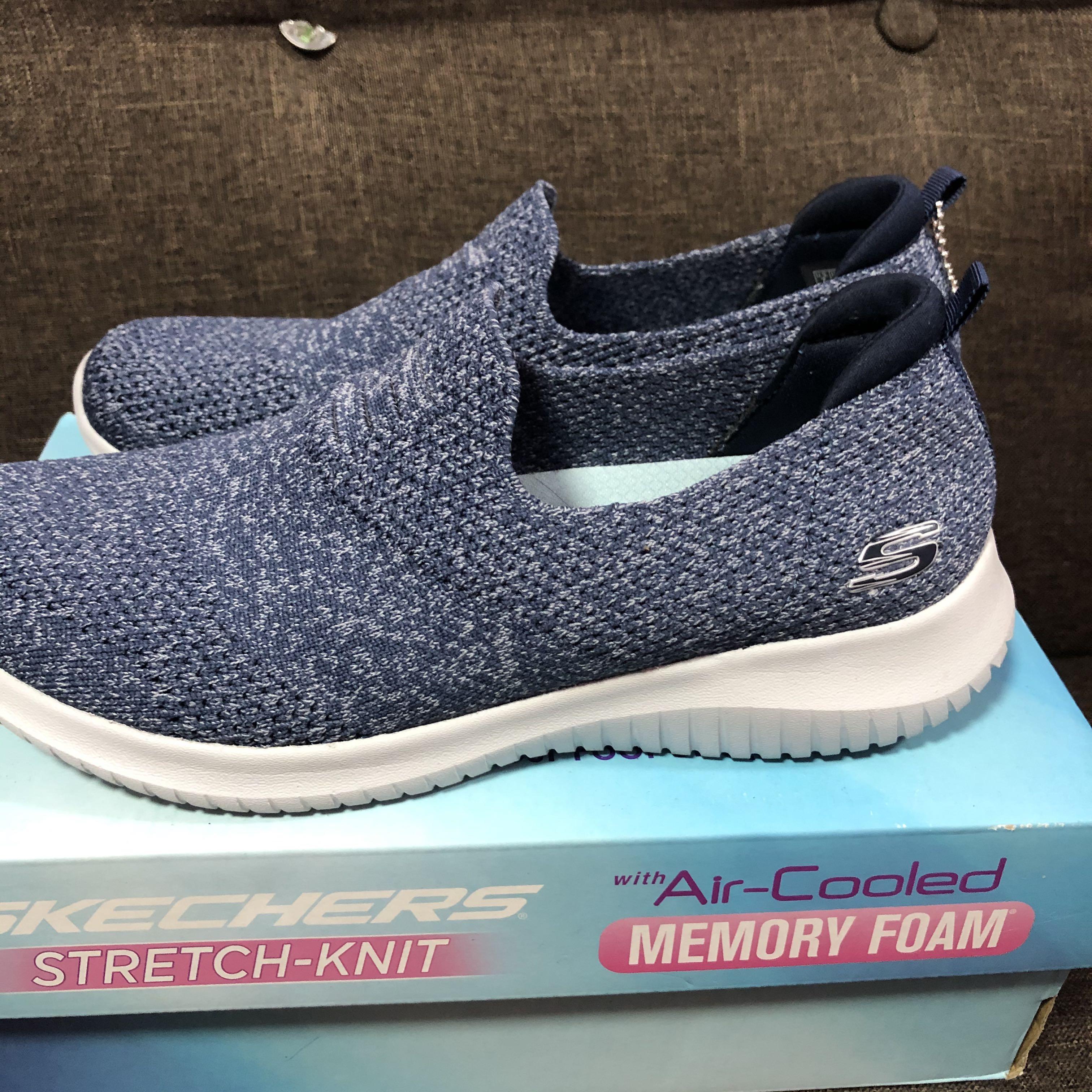 skechers new stretch knit shoes