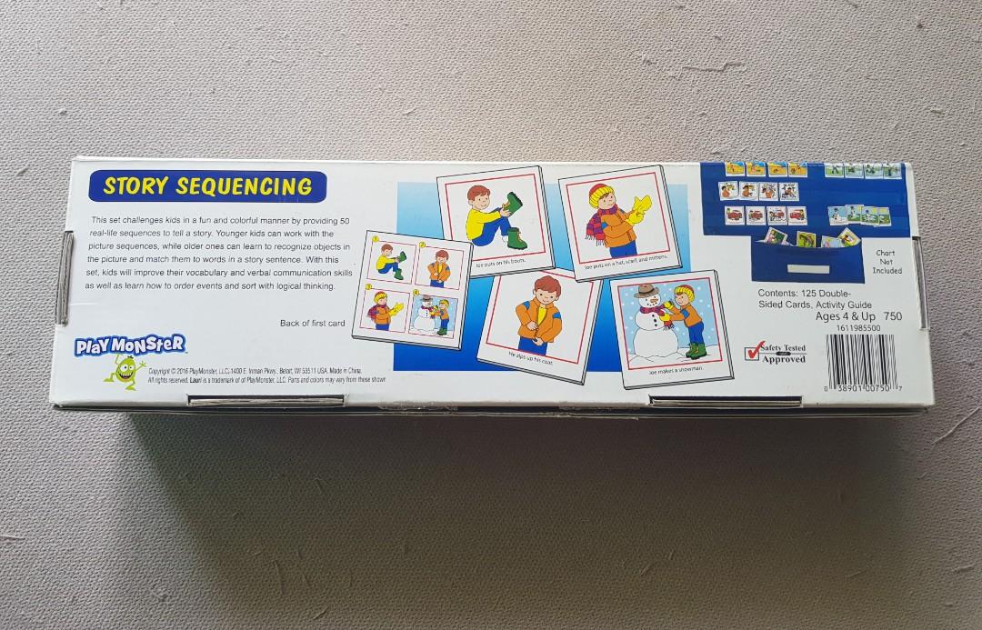 Story Sequence Cards for preschool, Hobbies & Toys, Books ...