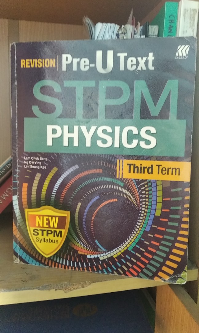 STPM PHYSICS Hobbies Toys Books Magazines Textbooks On Carousell