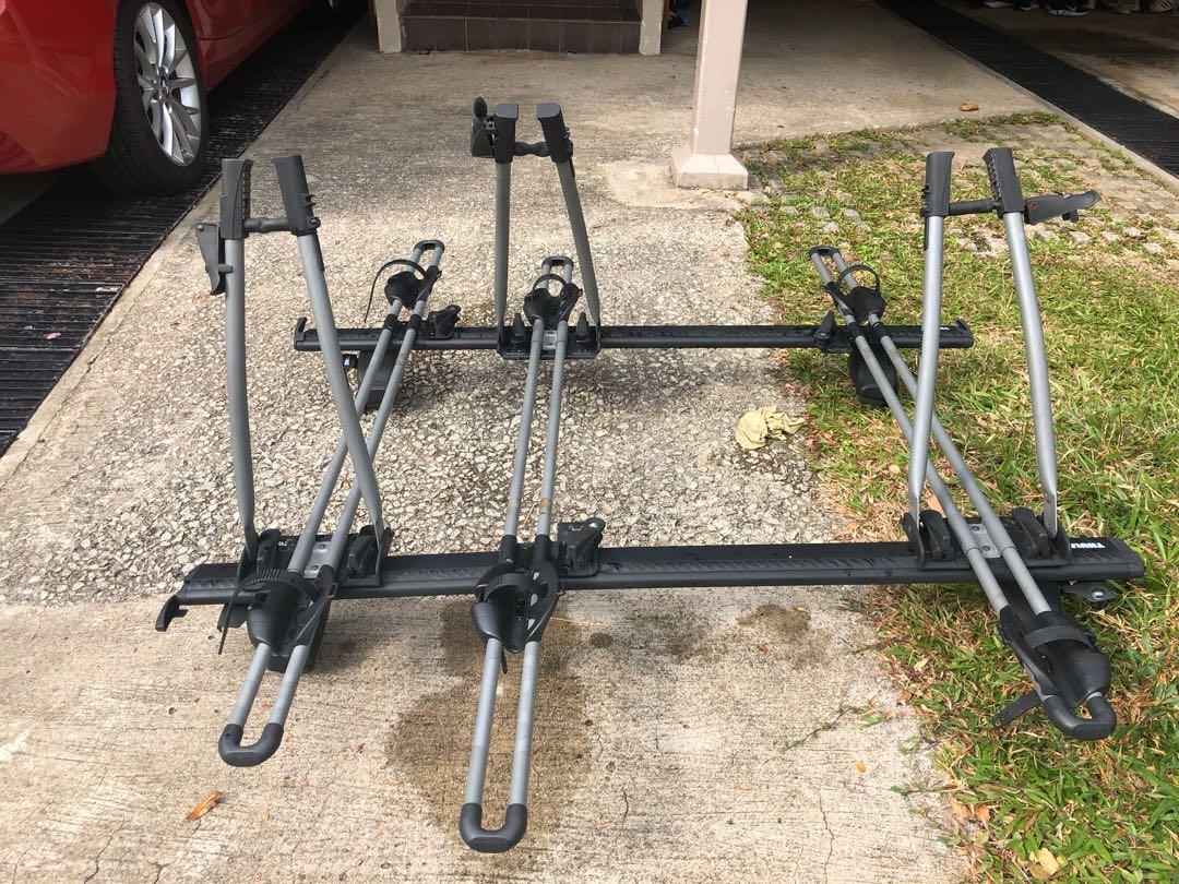 Thule roof rack and bike transport Sports Equipment Bicycles Parts Parts Accessories on Carousell