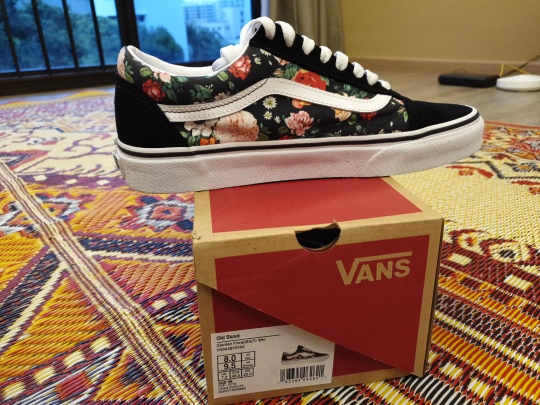 Vans Garden Floral