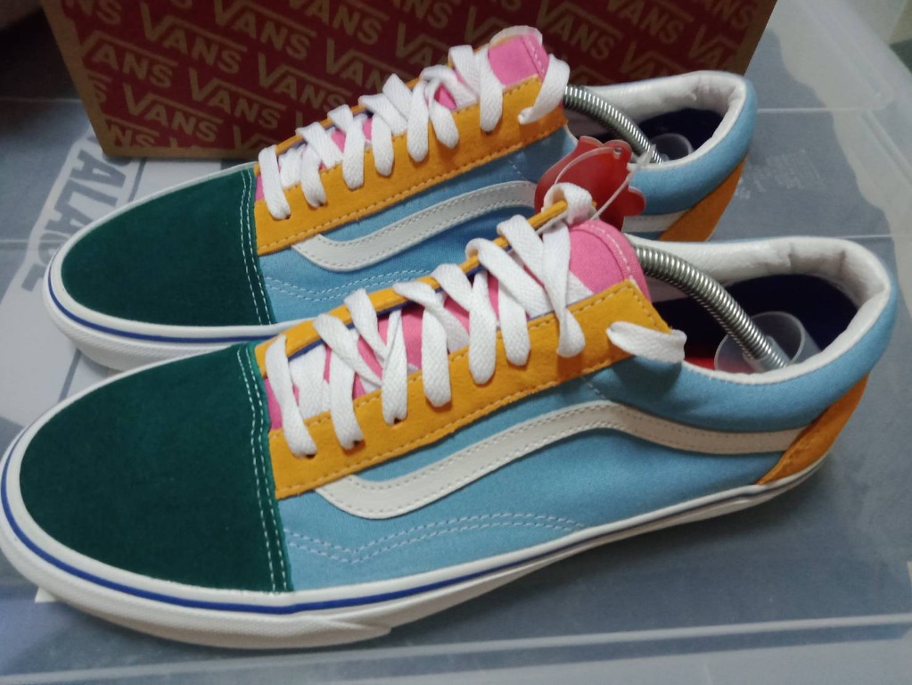Vans old skool multi bright sale