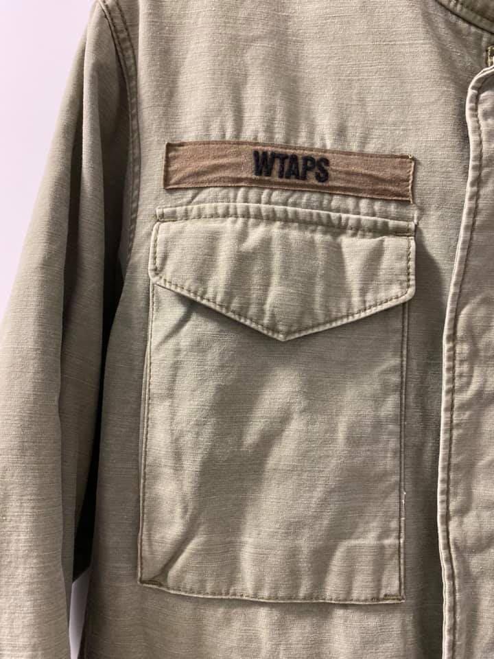 Wtaps M65 Jacket Cotton Satin 12aw, 男裝, 外套及戶外衣服- Carousell