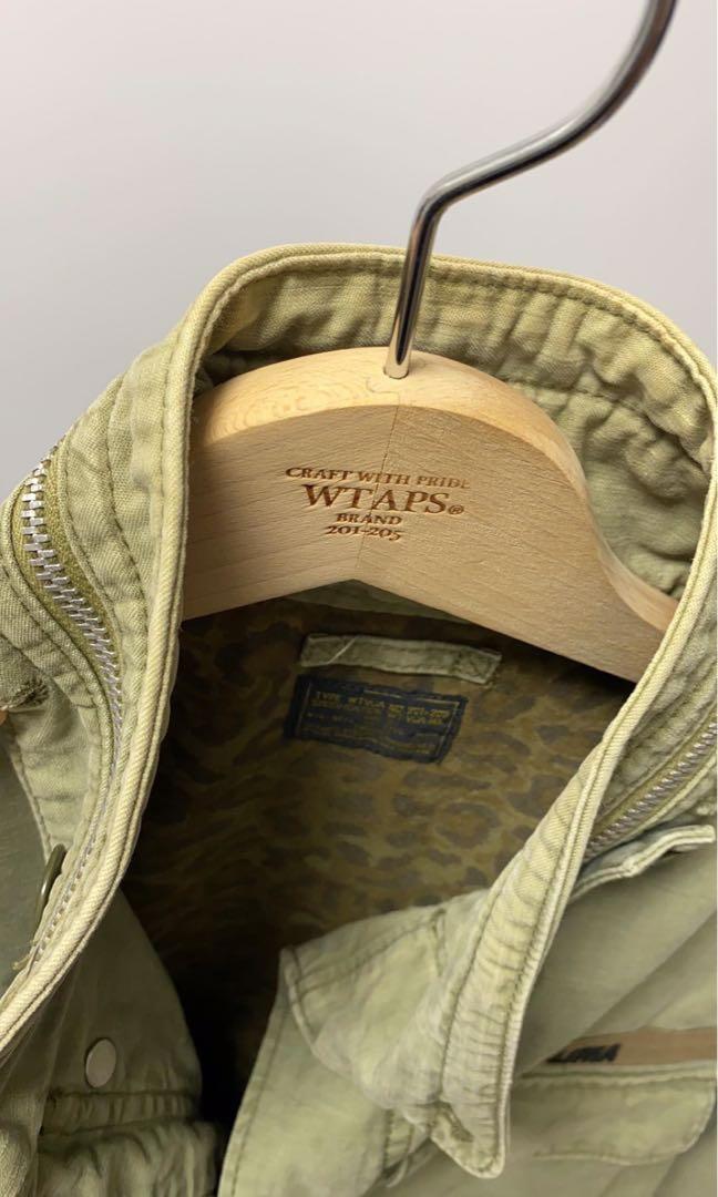 Wtaps M65 Jacket Cotton Satin 12aw, 男裝, 外套及戶外衣服- Carousell