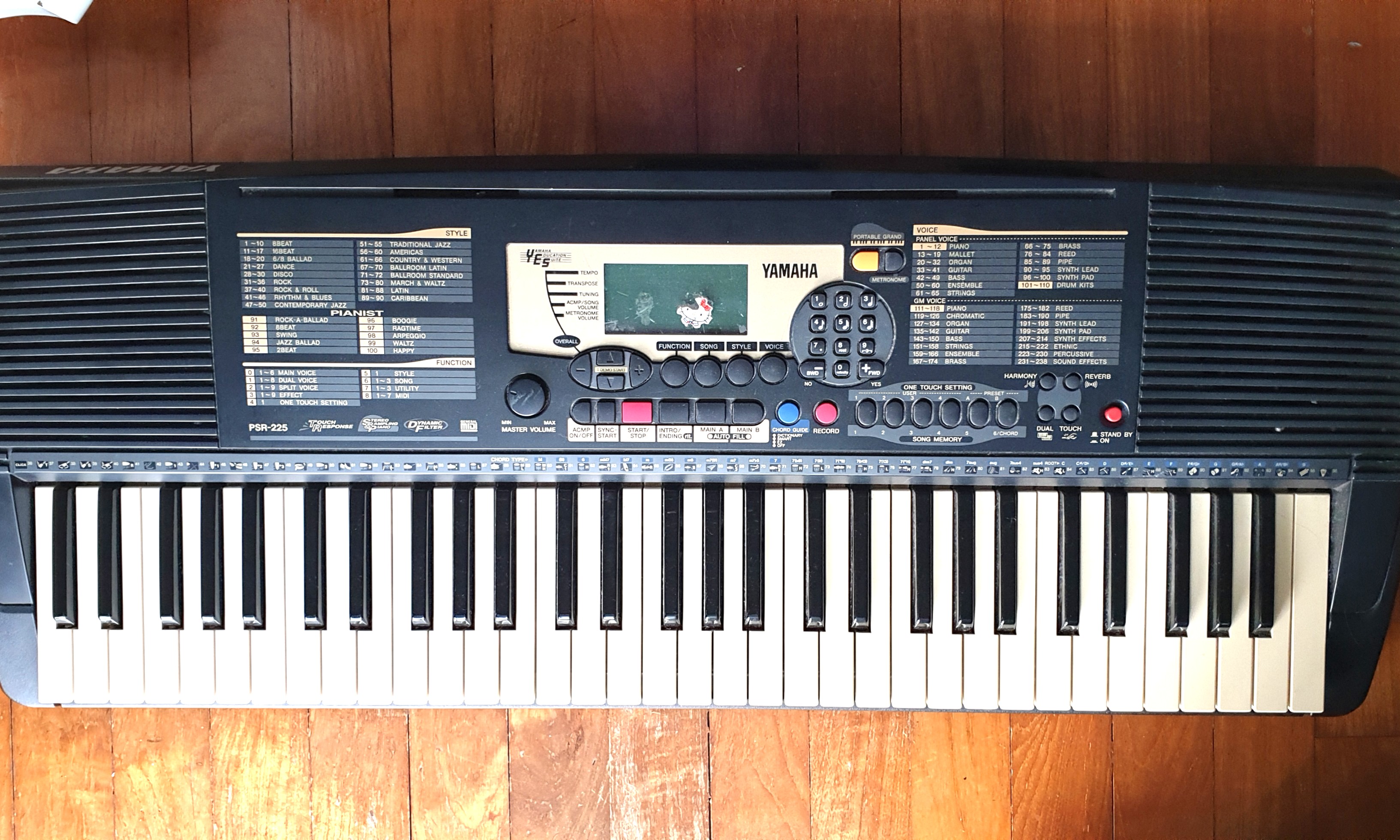 YAMAHA キーボード PSR-225