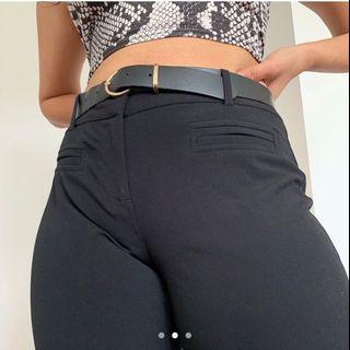 Black y2k pants