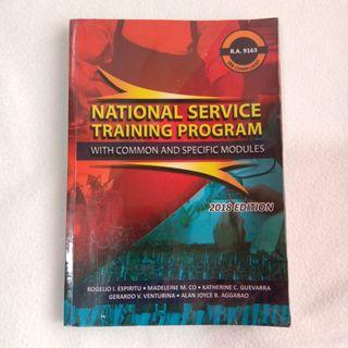 (NSTP) National Service Training Program with common and specific modules
