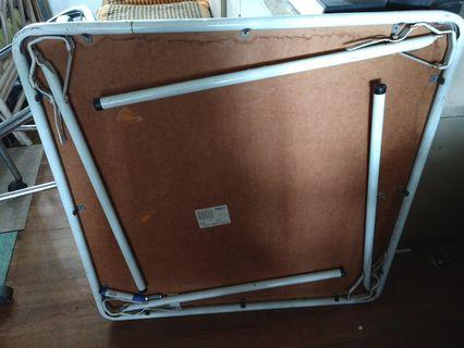 Set of collapsible table and 4 chairs PRICE REDUCED