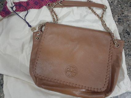 Authentic Tory Burch Marion Flap Shoulder Bag