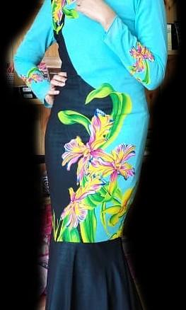 baju batik untuk dinner