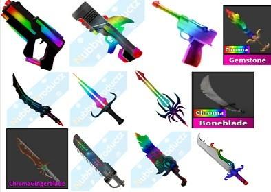 Murder Mystery 2 Mm2 Roblox Cheap Toys Games Video Gaming In Game Products On Carousell - sale roblox murder mystery 2 mm2 chroma gemstone godly knife