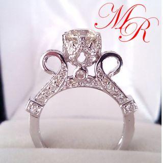 Engagement Ring Genuine Diamond Classic
