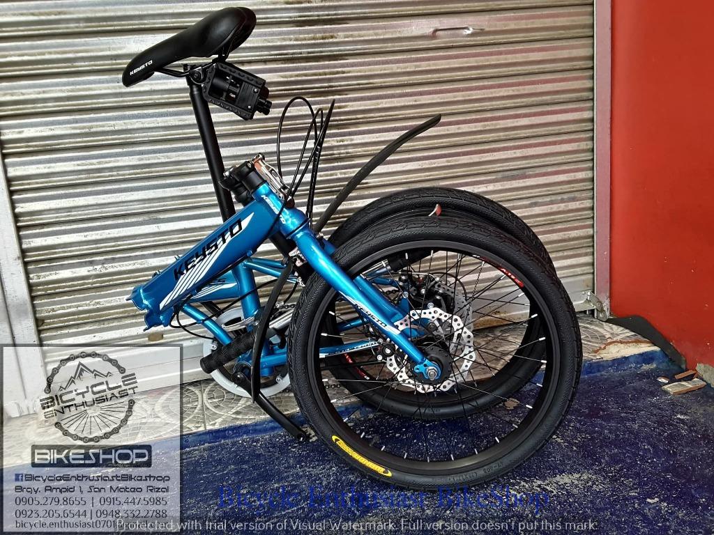 keysto ares 20 folding bike