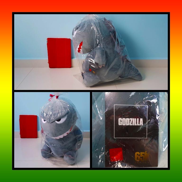 giant godzilla plush