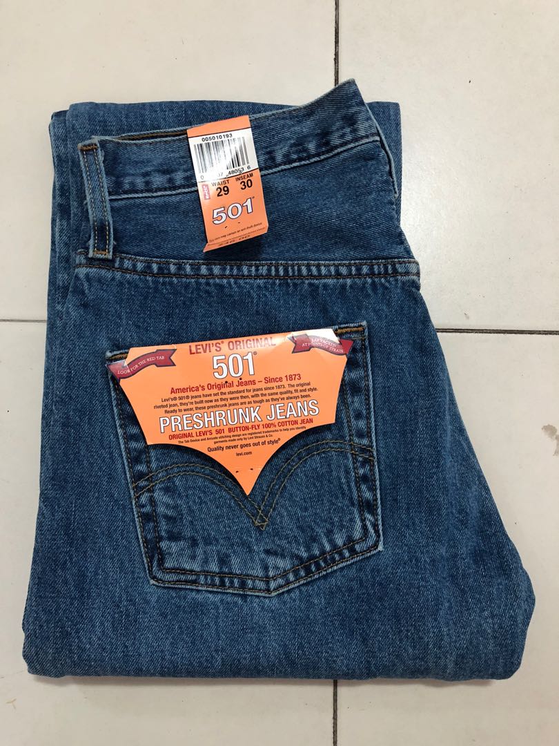 levi 100 cotton jeans