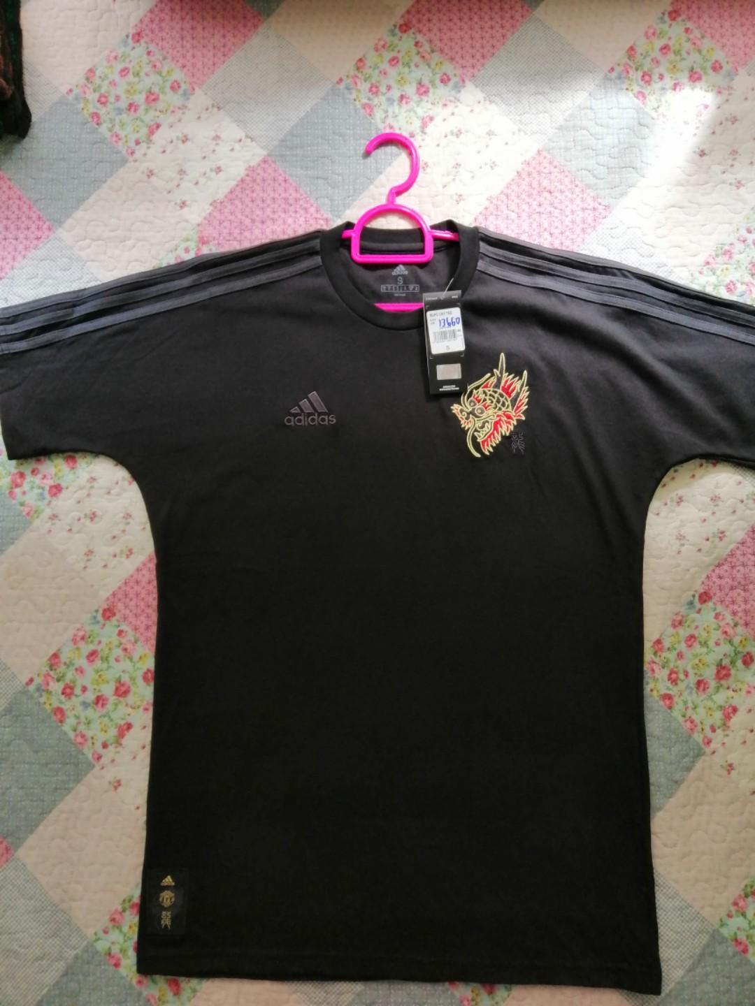 Adidas Manchester United Cny 2020 Tee Men S Fashion Clothes Tops On Carousell