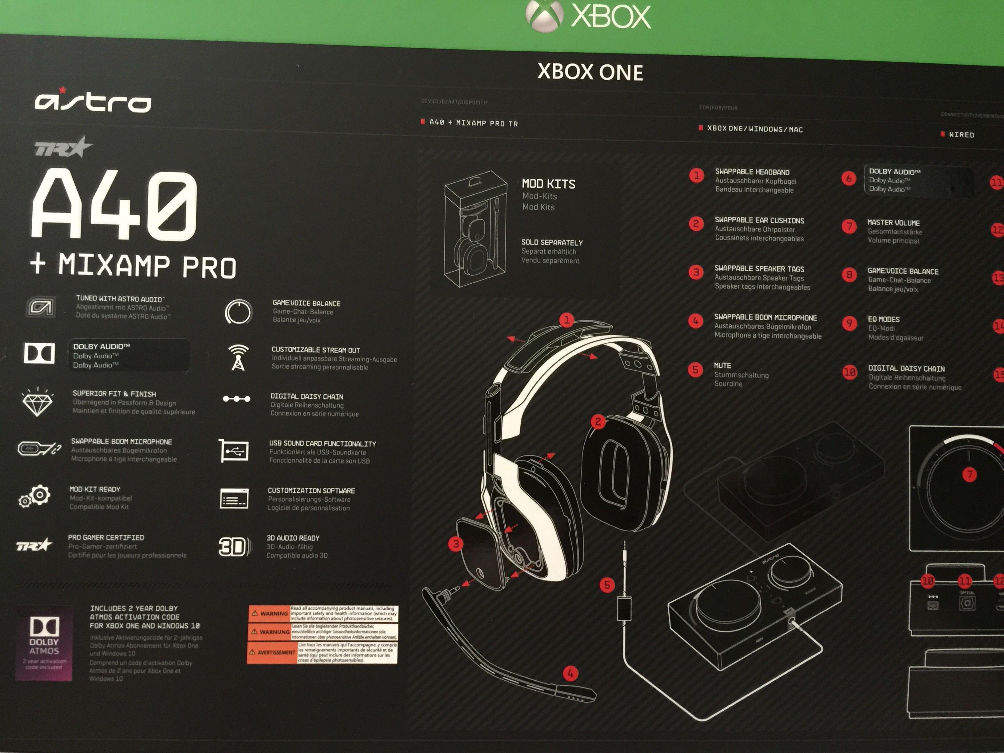 astro tr40 with mixamp