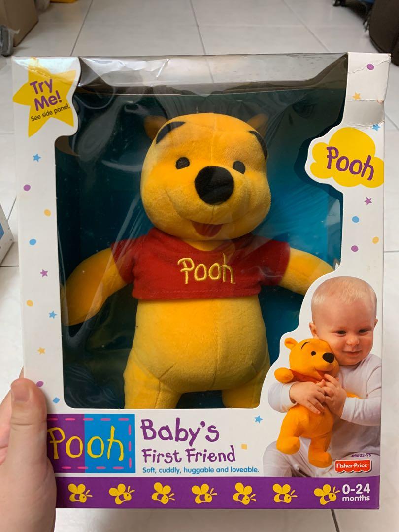 baby's first winnie the pooh stuffed animal