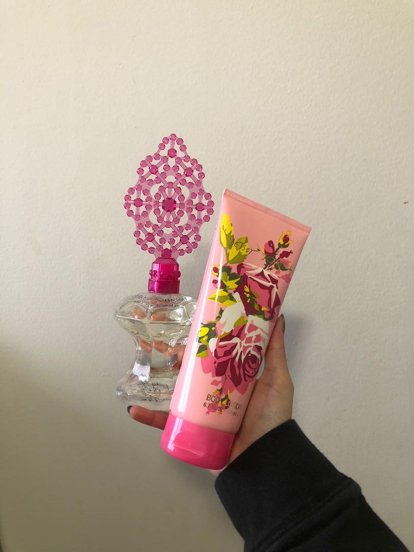 betsey johnson perfume set