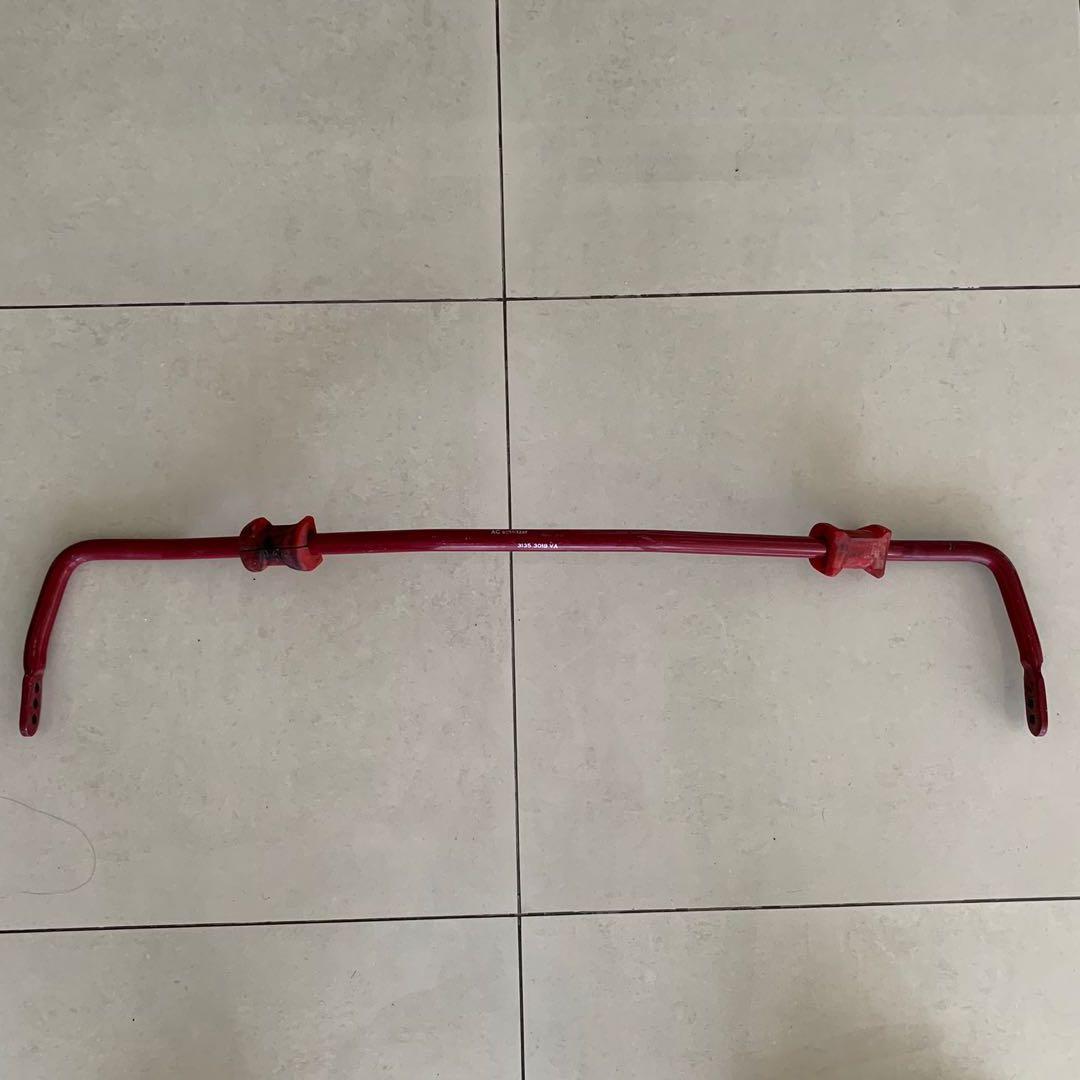 BMW E30 AC Schnitzer strut brace bars and stabilizer bars set