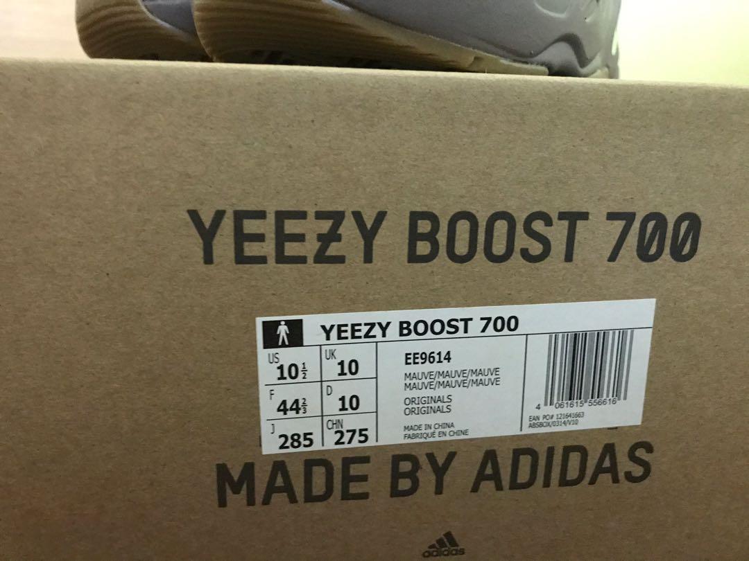 Adidas Yeezy 700 Mauve Men s Fashion Footwear Sneakers on Carousell