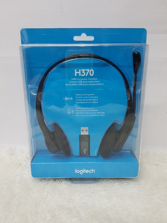 logitech h370 usb computer headset