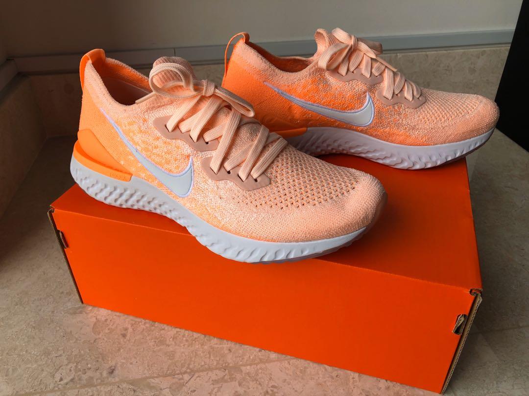 Epic react flyknit 2 women's size 8 cheap