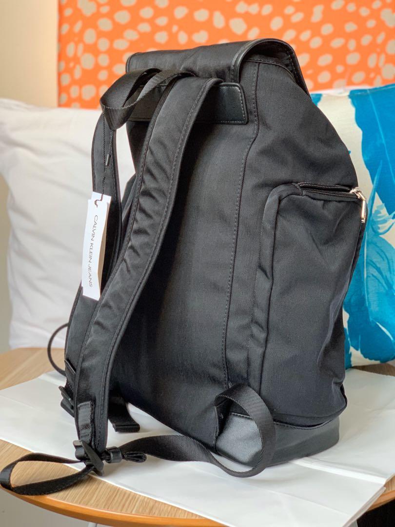 calvin klein men's backpack sale
