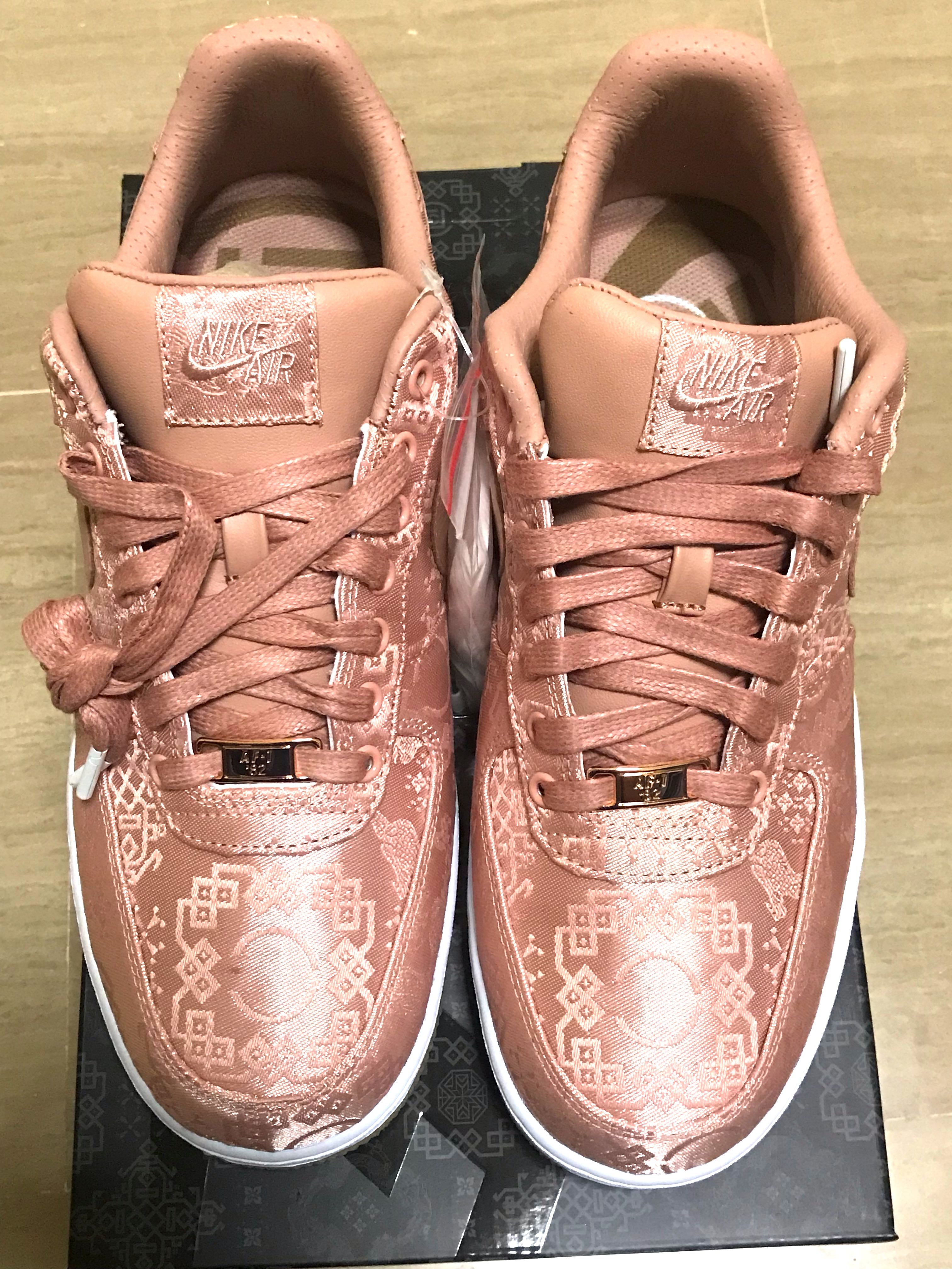 nike force rose gold