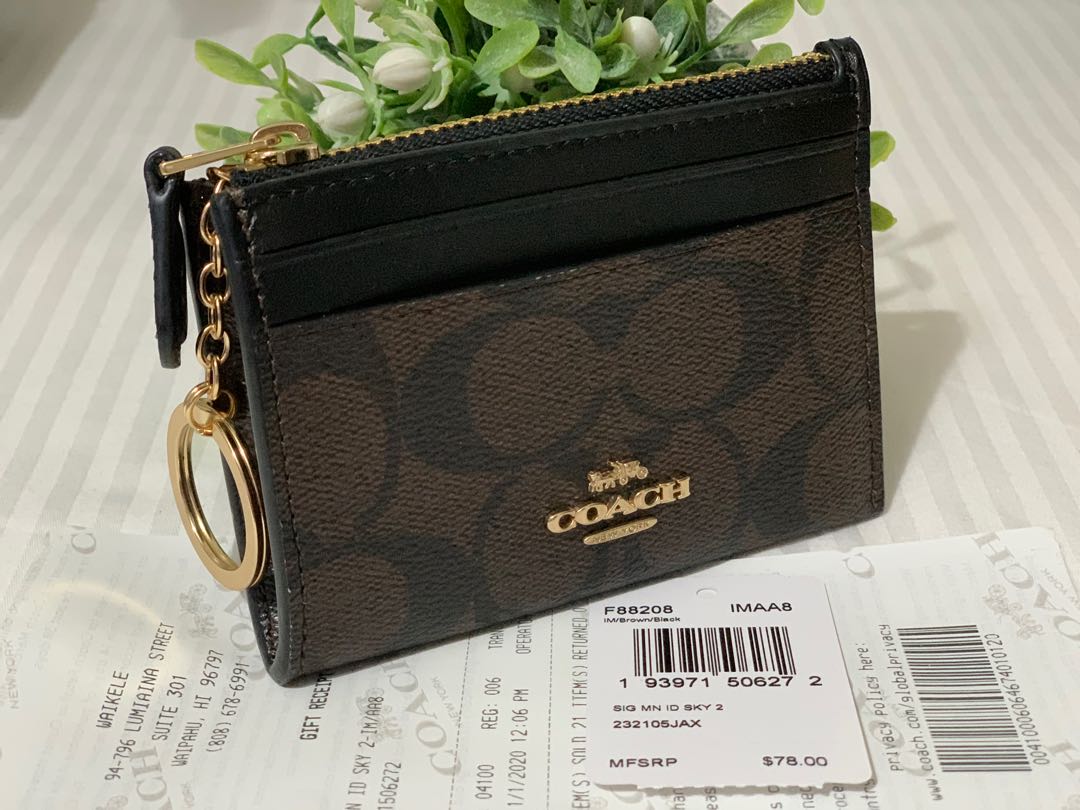 coach coin bag