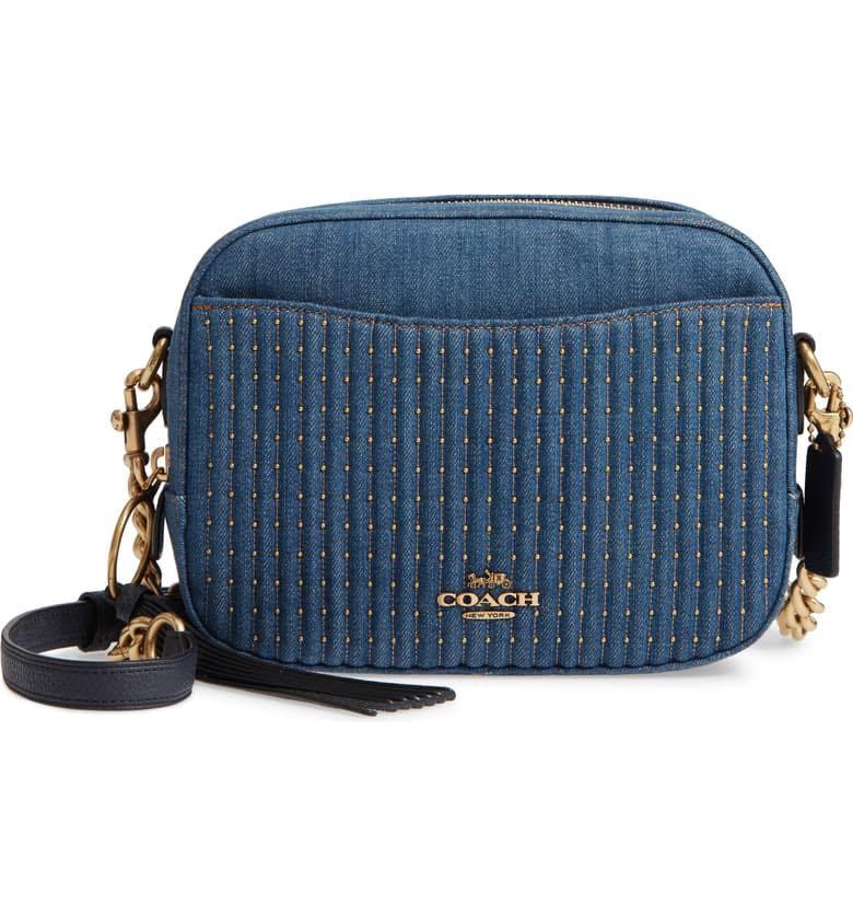 coach denim crossbody