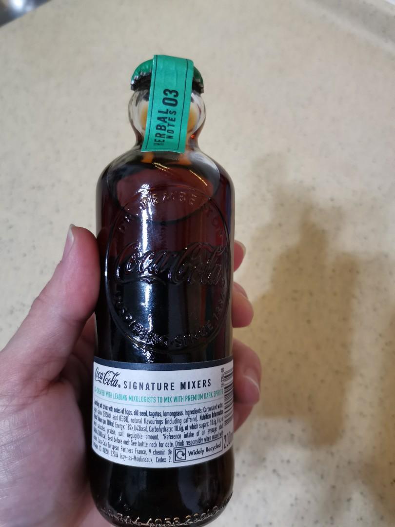 CocaCola Signature Mixers Herbal 200ml, Food & Drinks, Beverages on Carousell